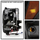 Spyder Ford Super Duty 11-16 Projector Headlights LEDHalo DRL All Black PRO-YD-FS11-HL-BKV2 5086013