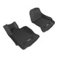 3D MAXpider 2015-2019 Chevrolet Corvette Kagu 1st Row Floormat - Black L1CH07811509