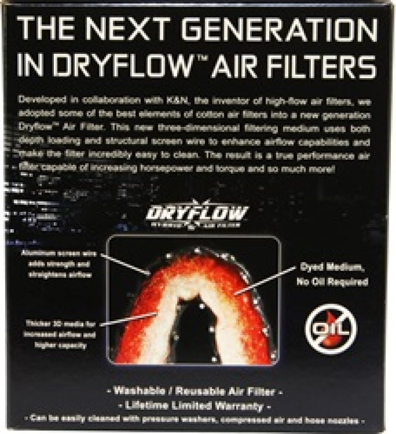 AEM Induction AEM DryFlow Air Filter AIR FILTER ASSY 3in X 5in DRYFLOW 21-203D