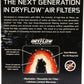 AEM Induction AEM 3 inch Short Neck 5 inch Element Filter Replacement 21-203DK