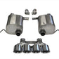 Corsa Performance 2014 Chevy Corvette C7 Coupe 6.2L V8 AT/MT 2.75" Valve-Back Dual Rear