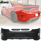 2015-2023 Dodge Charger Black Rear Bumper Conversion Diffuser Lip PP