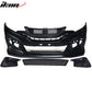2015-2016Â Honda Fit GK5 Front Bumper Conversion Cover DRL Light PP