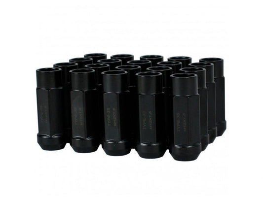 Godspeed New Type 3-X 55mm Steel Open End Lug Nuts 20 pcs. Set M12 X 1.5