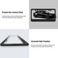 Black License Plate Frame for Tesla (2pcs)