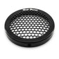 Black Billet 4" Inch Turbo Inlet Guard Velocity Stack Adapter Bellmouth Intake Hex