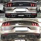 Fits 15-17 Mustang Premium Rear Bumper & R Spec 3 Pc Rear Diffuser