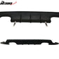 2016-2021 Honda Civic Sedan TCS Style Unpaint Rear Bumper Diffuser PU