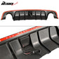 2018-2024 Infiniti Q50 LED Brake Light Rear Bumper Diffuser Lip PP