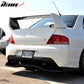 Universal Fitment VTX Style Unpainted Black Rear Bumper Diffuser FRP