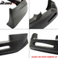 2004-2005 Acura TSX 4DR JDM Style Unpainted Black Front Bumper Lip PU