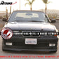 1992-1998 BMW E36 3-Series Unpainted Black Front Bumper Lip PU