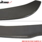 2007-2011 BMW 1Serie M E87 Matte Carbon Fiber Front Bumper Lip Spoiler