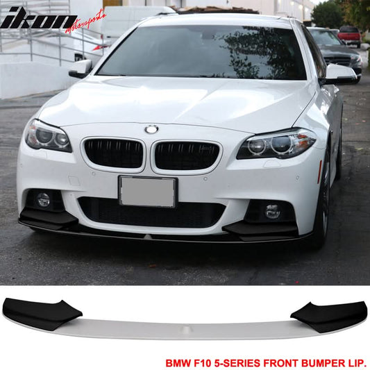 2011-2016 BMW F10 Paint Black Alpine White III #300 Front Lip PP