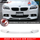 2011-2016 BMW F10 Performance Style Front Bumper Lip Spoiler PP