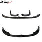 2015-2020 BMW F80 M3 F82 M4 P Style Black Front Bumper Lip 3PC PP