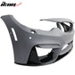 2015-2020 BMW F80 M3 F82 M4 P Style Black Front Bumper Lip 3PC PP