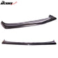 2014-2015 Chevy Camaro SS Z28 Style Front Bumper Lip Carbon Fiber CF