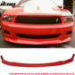 2010-2012 Ford Mustang V6 S Style Front Bumper Lip Chin Spoiler PU