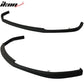 2016-2018 Honda Civic 10th Gen TCS Style Front Bumper Lip Splitter PU
