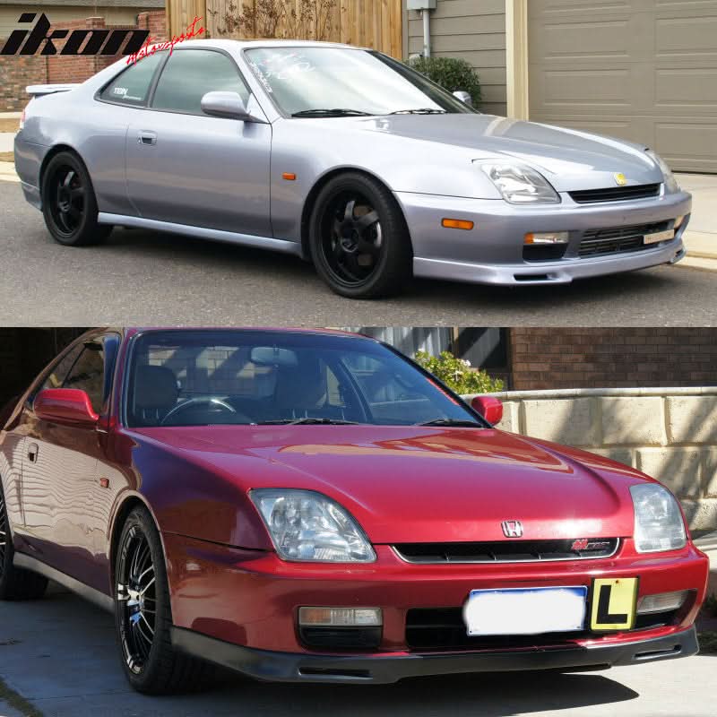 1997-2001 Prelude 2Dr Coupe P1 Style Front Bumper Lip Spoiler PU