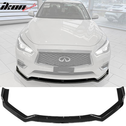 2018-2024 Infiniti Q50 Sport Front Lip Chin Spoiler PP 3PC