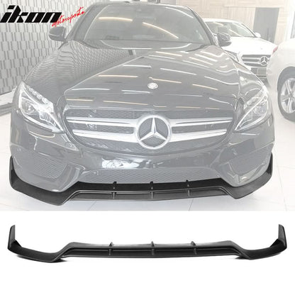 2015-2018 Benz W205 C-Class AMG B Front Lip PP