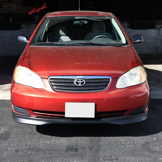 2003-2004 Toyota Corolla Type-R Painted Front Bumper Lip Spoiler PP