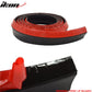 Universal 100in Foam Front Bumper Lip Splitter Spoiler Valance Chin