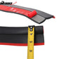 Universal Type 1 Black With Red Front Bumper Chin Lip Rubber Foam