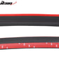 Universal Type 1 Black With Red Front Bumper Chin Lip Rubber Foam