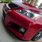 Universal 24"x5"Inch Type 3 Front Bumper Quick Lip Splitter 2PC PU