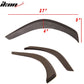 2011-2017 Beetle Carbon Fiber Print Front Rear Bumper Lip Splitter