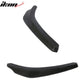 2016-2018 Honda Civic 2PC Unpainted Front Lip Splitter Spoiler PP