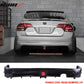 2006-2011 Honda Civic Sedan Rear Lip Spoiler PP LED 3RD Brake Lamp
