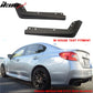 2015-2017 Subaru WRX STI V OE Style Front Rear Bumper Lip PP