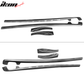 2005-2013 Chevy Corvette C6 Z06 ZL1 Style Matte Black Side Skirts PP
