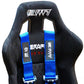 Bull Boost Universal 4 Point Camlock Quick Release Racing Seat Belt Harness