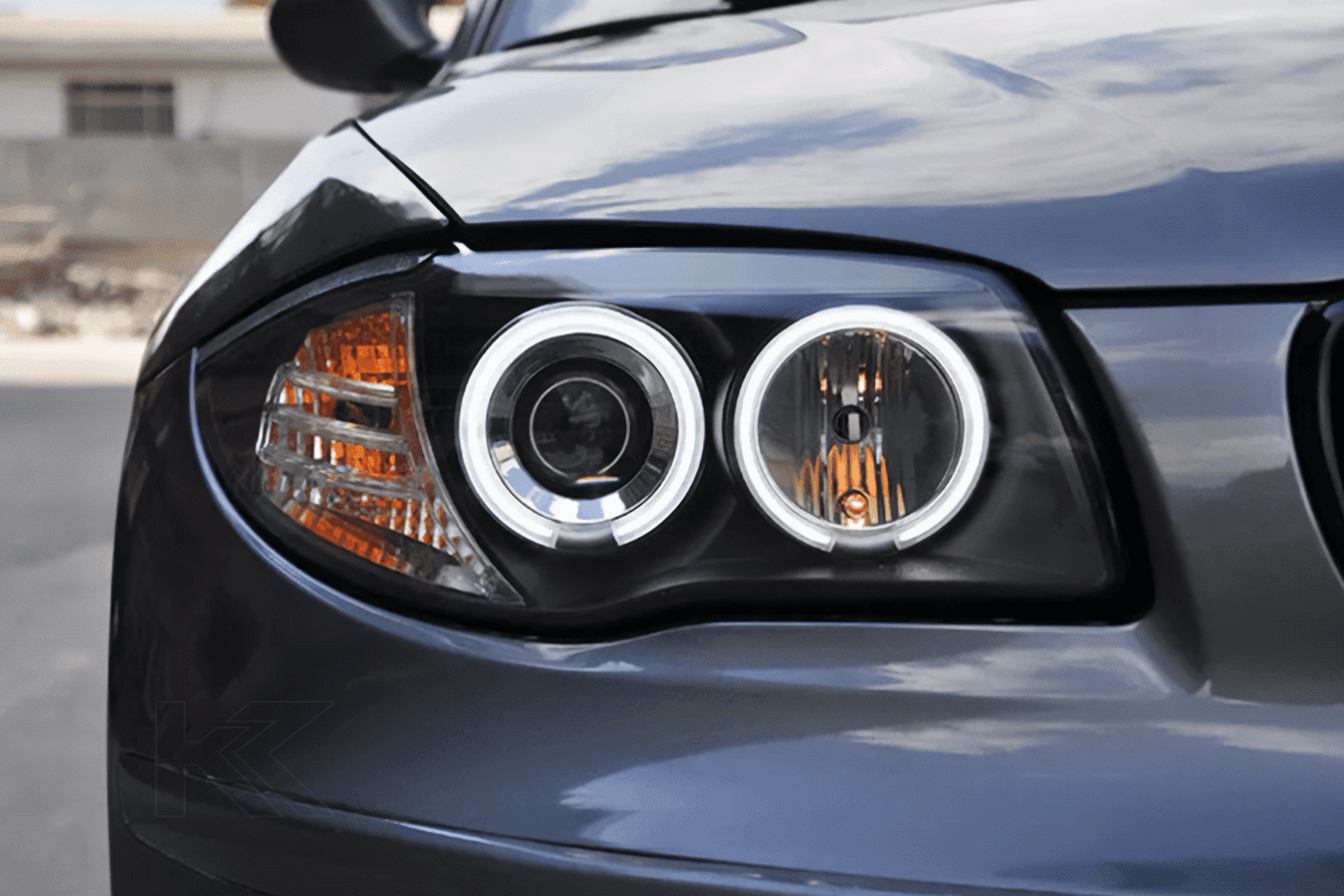 BMW 1 Series 120i 118i E87 Angel Eyes LED Headlights (2005-2011)