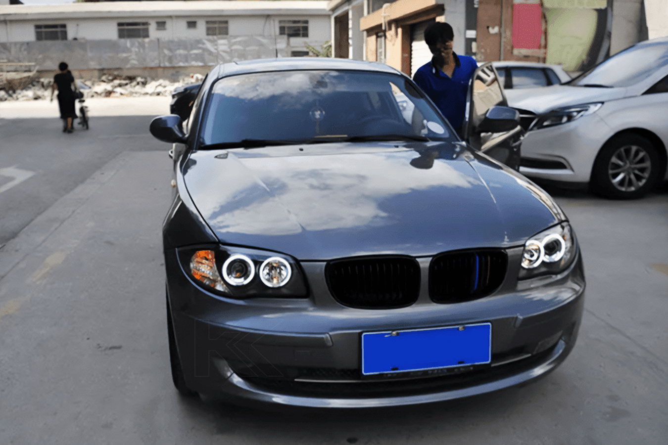 BMW 1 Series 120i 118i E87 Angel Eyes LED Headlights (2005-2011)
