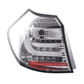 BMW 1-series E81 Coupe Chrome Clear LED Taillights Set (2007-2011)