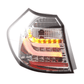 BMW 1-series E81 Coupe Chrome Clear LED Taillights Set (2007-2011)