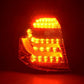BMW 1-series E81 Coupe Chrome Clear LED Taillights Set (2007-2011)