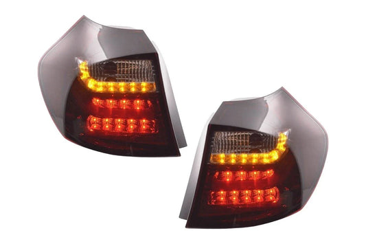 BMW 1 Series E87/E81 - 3/5-Door Red/Smoked LED Taillights (2004-2007)