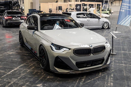 TREVORA G42 2-Series Gloss Pre-preg Carbon Fiber Front Grille