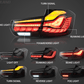 BMW 3-Series 6th Gen F30 F35 F80 GTS Style -Red or Smoked- OLED Dynamic Tail Lights (2012-2019)
