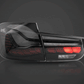 BMW 3-Series 6th Gen F30 F35 F80 GTS Style -Red or Smoked- OLED Dynamic Tail Lights (2012-2019)