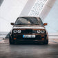 BMW 3-series E30 2/4 door. Black Angel Eyes Headlight Set (1987-1991)
