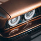 BMW 3-series E30 2/4 door. Black Angel Eyes Headlight Set (1987-1991)
