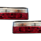 BMW 3-Series E30 Red/ Clear Tail Lights- Facelift (1988-1994)